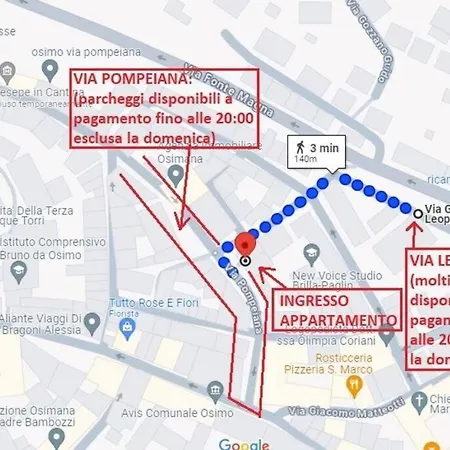 Апартаменты Nel Cuore Del Centro, Free Wi-fi E Netflix Озимо