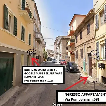 Nel Cuore Del Centro, Free Wi-fi E Netflix * Osimo